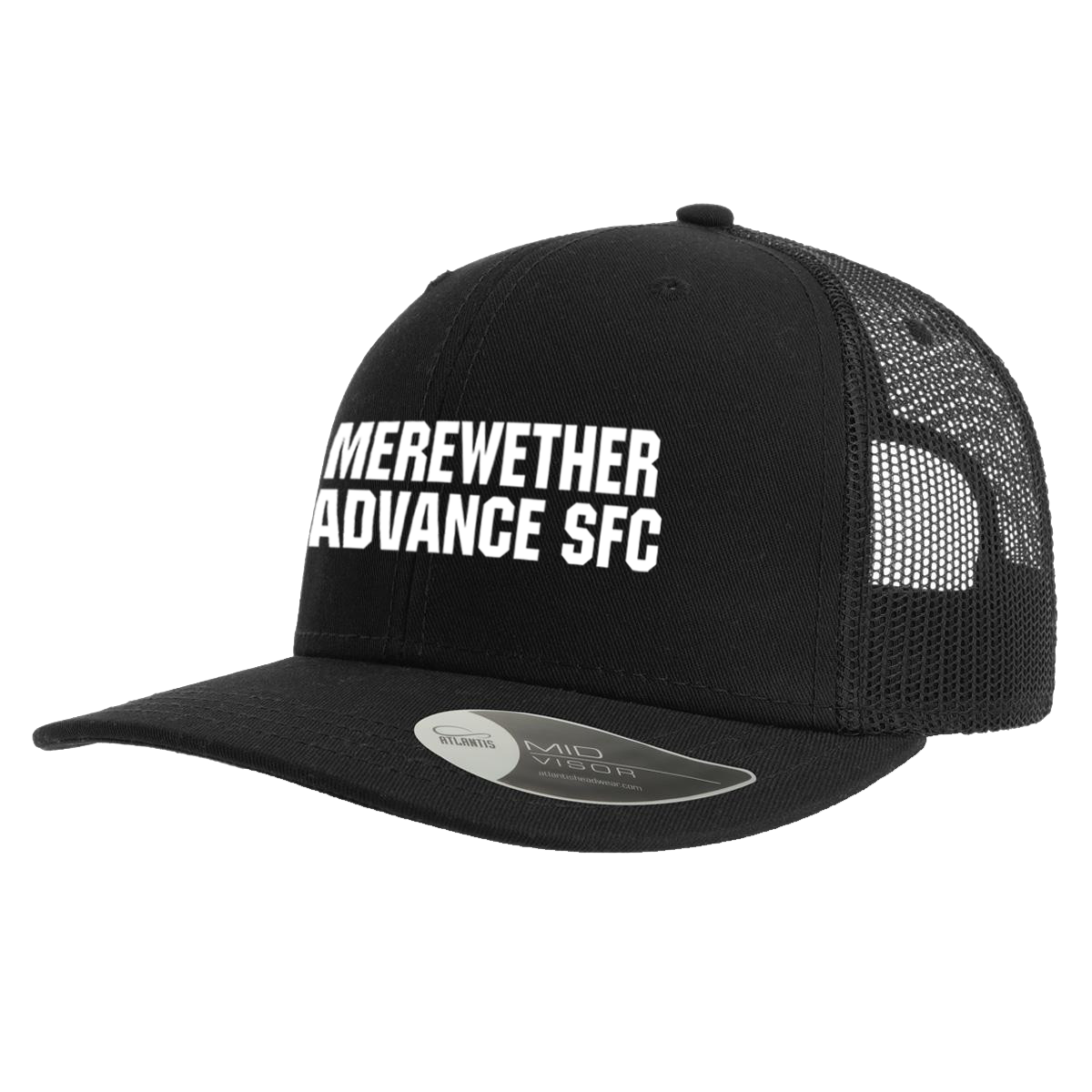 Merewether Advance FC - Trucker Cap (Text) - Black
