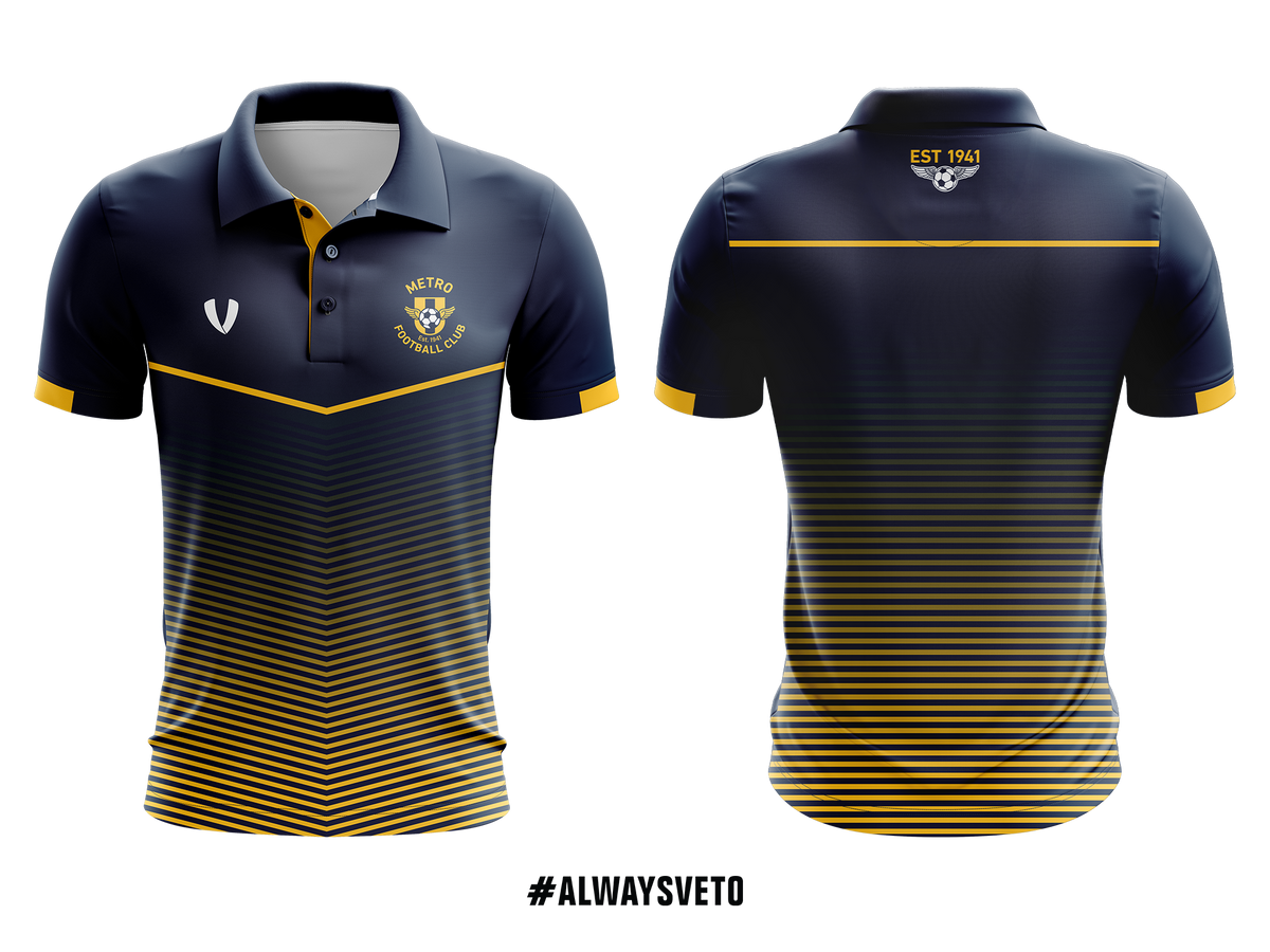 Metro FC - Club Polo - Navy
