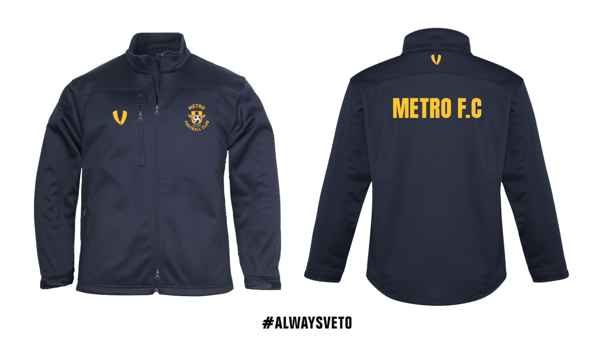 Metro FC - Club Soft Shell Jacket - Navy
