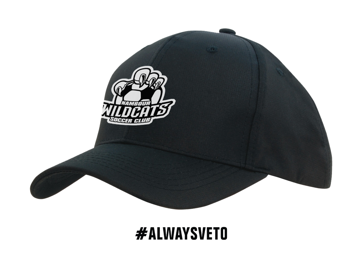 Nambour Wildcats SC - Club Cap - Black