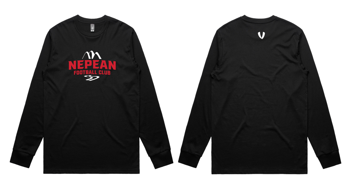 Nepean FC - Long Sleeve Shirt - Black