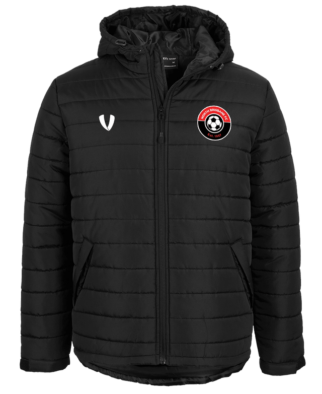 NORTH BRISBANE - PUFFER JACKET - BLACK