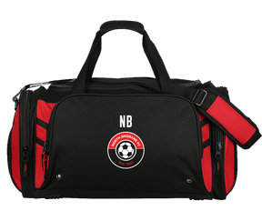 NORTH BRISBANE - TASMAN KITBAG - BLK RED