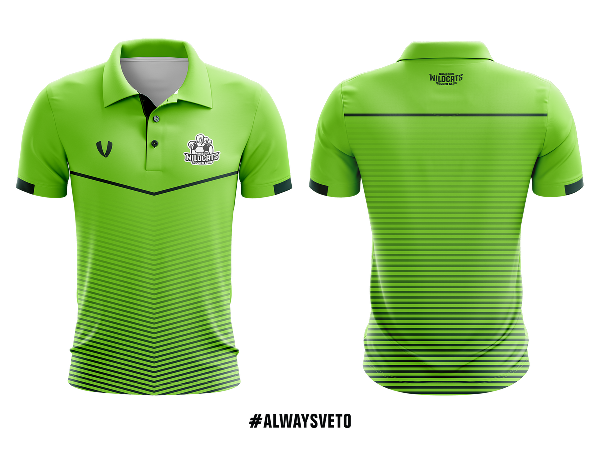 Nambour Wildcats SC - Club Polo - Green