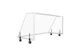 NEXTGEN Portable Aluminium U10 TO U13 Goal w/ 360 Wheels