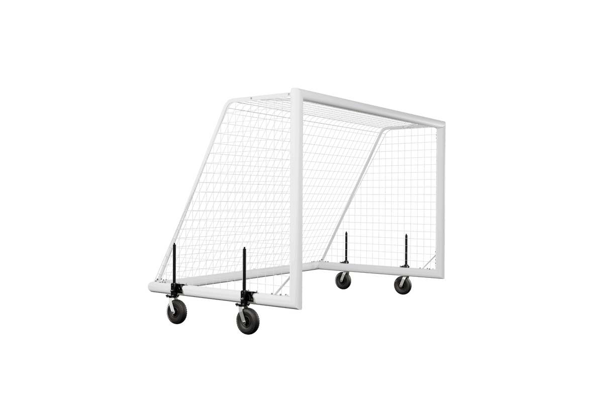 NEXTGEN Portable Aluminium U8 TO U9 Goal w/ 360 Wheels