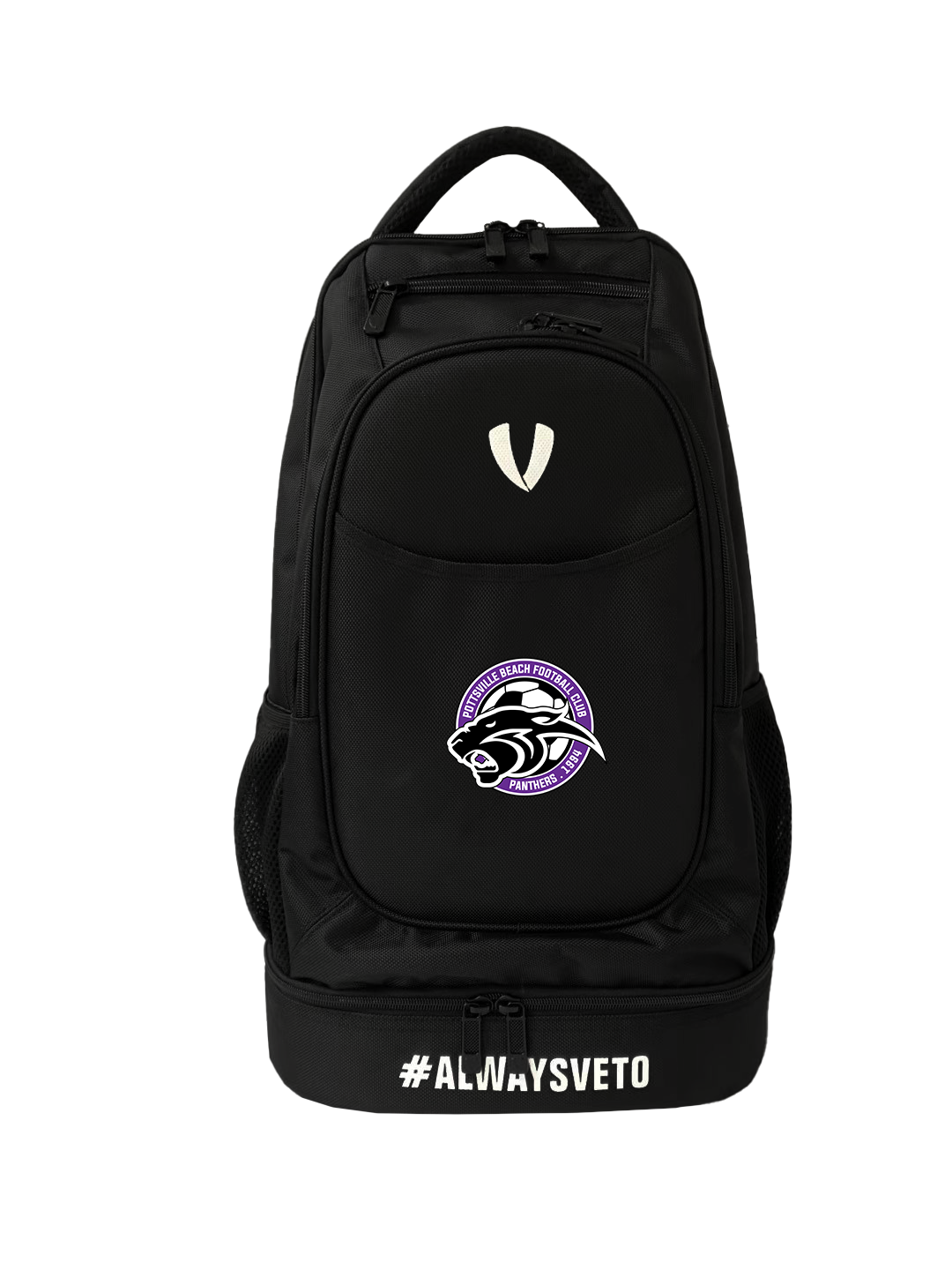 Pottsville Beach Panthers FC - Backpack - Black