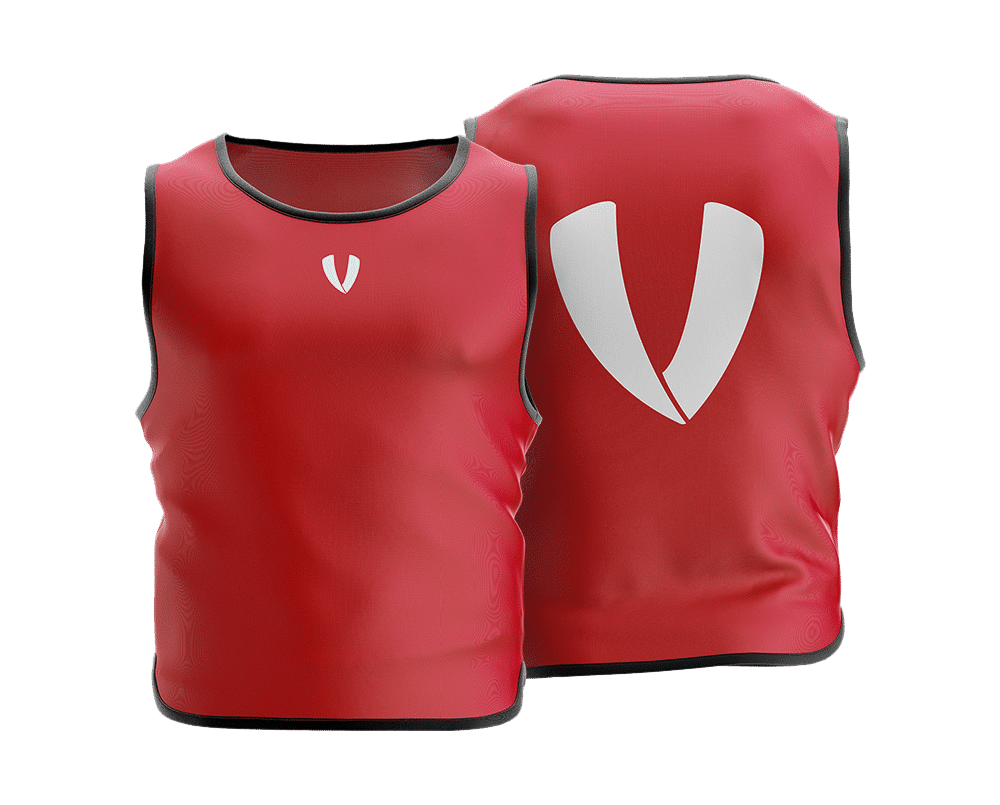 Training Bibs 10pk - Red