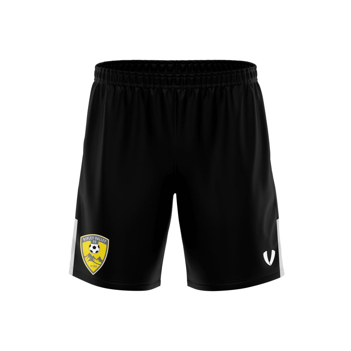 Ripley Valley FC Black Charge Shorts (Travel/Coach Shorts)