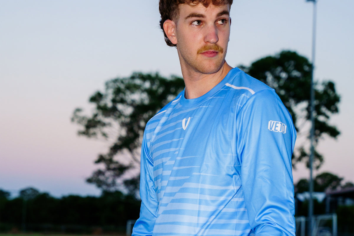 SCUDO GOALKEEPER JERSEY - LONG SLEEVE - SKY