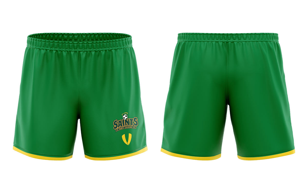 St Mary's Eaglevale SC - MSAP Shorts - Emerald/Yellow
