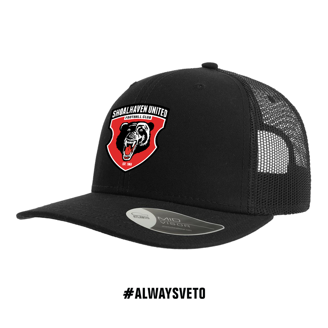 Shoalhaven United FC - Club Trucker Hat - Black