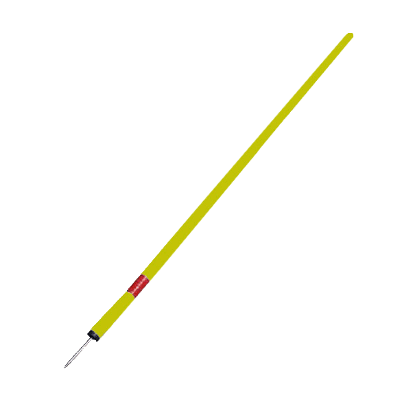 Spring Loaded Agility Poles - Yellow