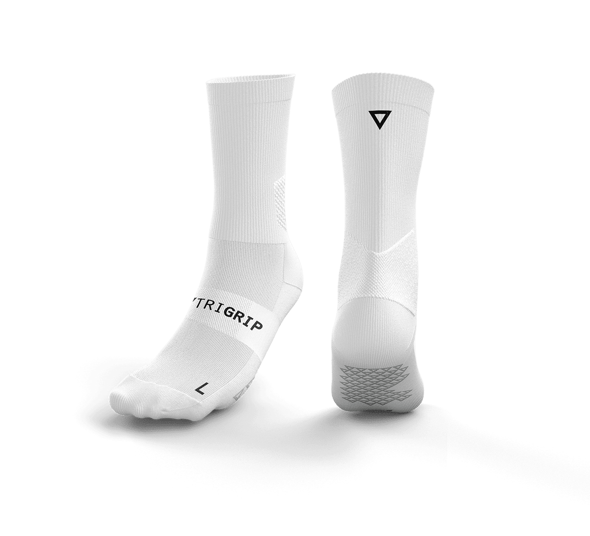TRIGRIP Socks - Ghost White