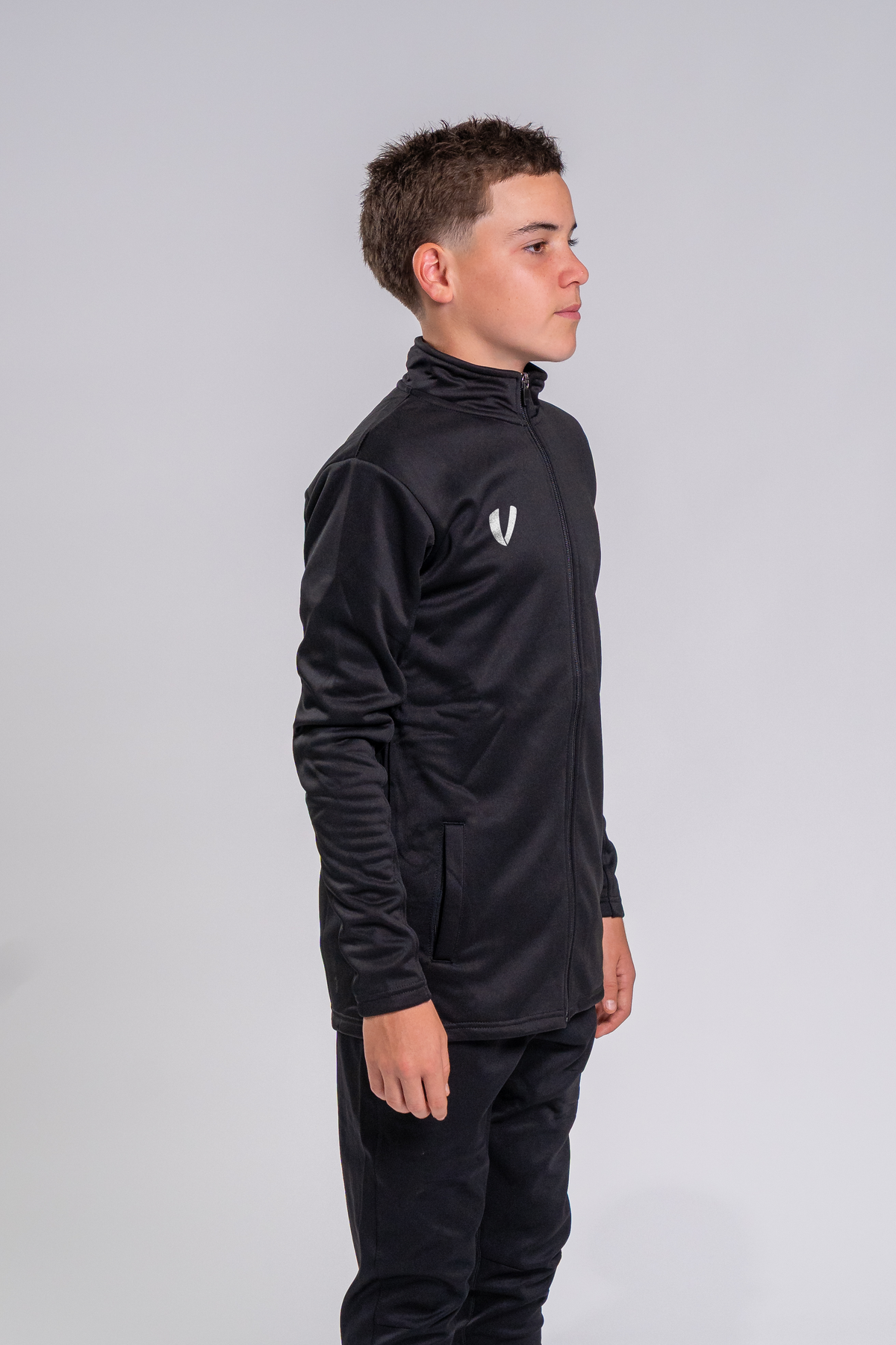 Core Track Top - Black