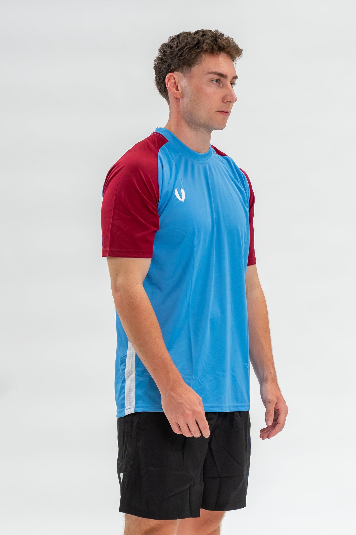EVO Jersey - Sky / Maroon