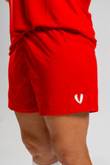 Delta Shorts - Red [Female Cut]