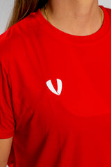 Delta Jersey - Red [Female Cut]