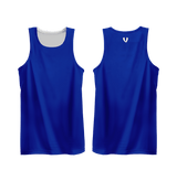 Vault Reversible Basketball Singlet - ROYAL/WHITE