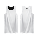 Vault Reversible Basketball Singlet - Black/White