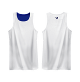 Vault Reversible Basketball Singlet - ROYAL/WHITE