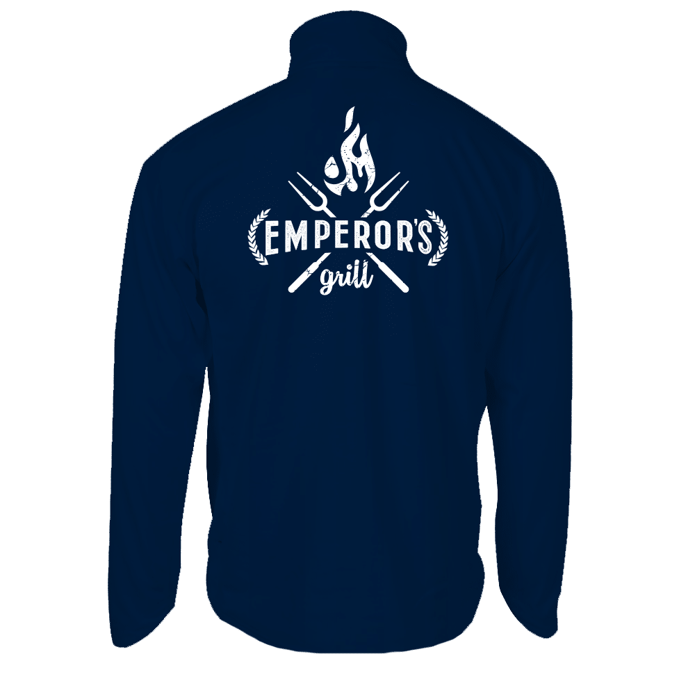 Yeronga Eagles FC - Navy Tech Spray - Emperors- Back