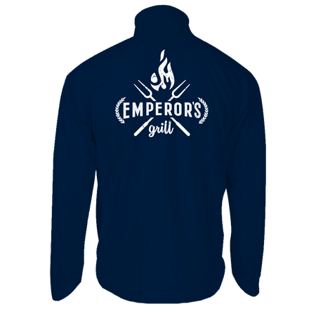 Yeronga Eagles FC - Navy Tech Spray - Emperors- Back