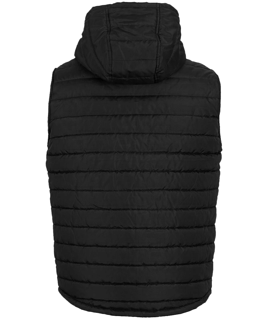3AHV - PUFFER VEST 1 - BLACK