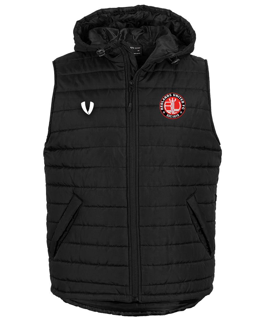 3AHV - PUFFER VEST 1 - BLACK