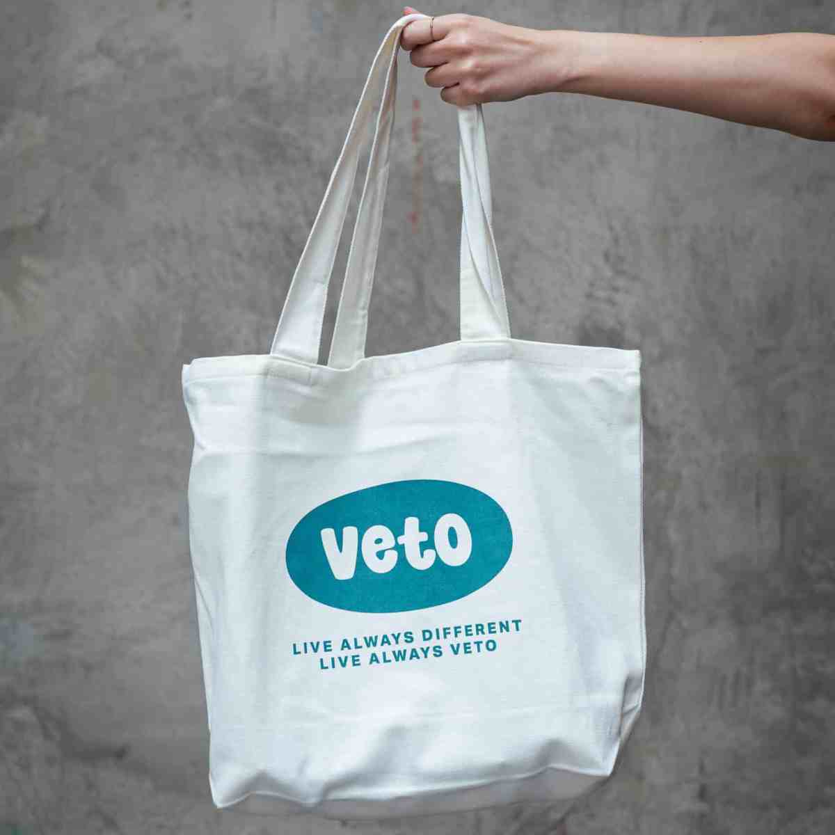 ALWAYS DIFFERENT TOTE - CREAM ATLANTIC