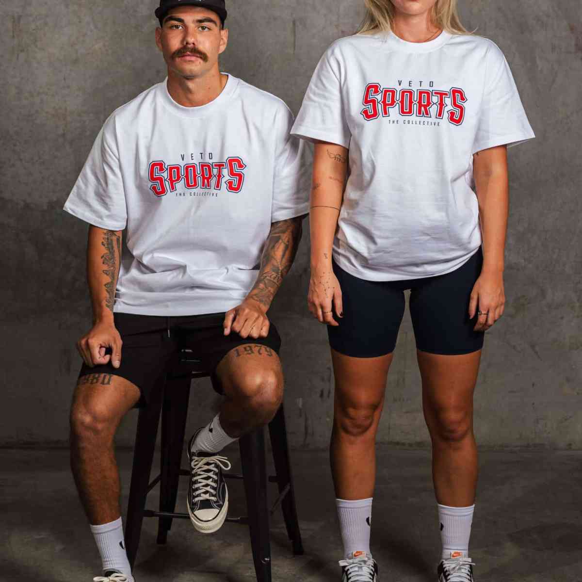 BALL PARK TEE - WHITE