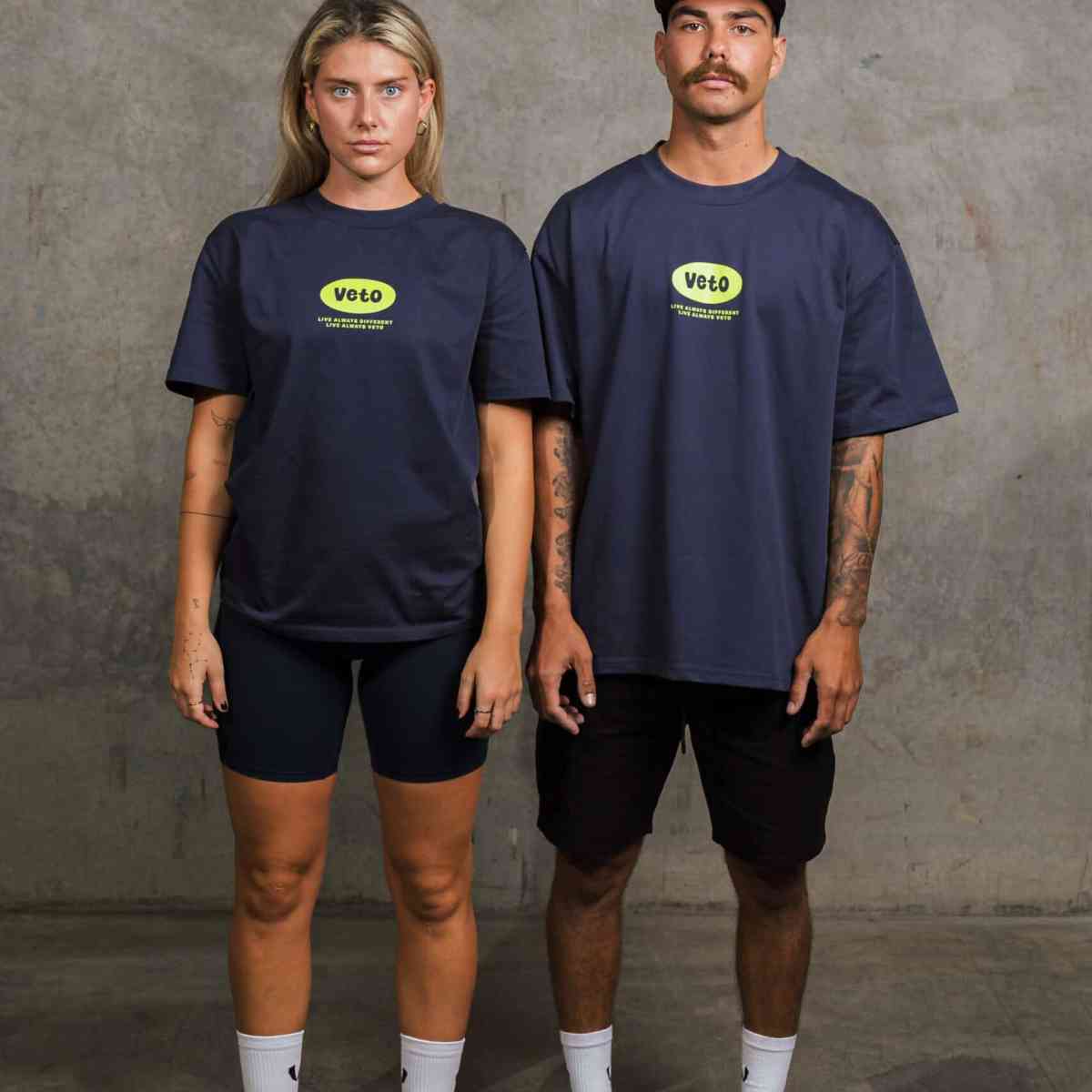 ALWAYS DIFFERENT TEE - MIDNIGHT NAVY