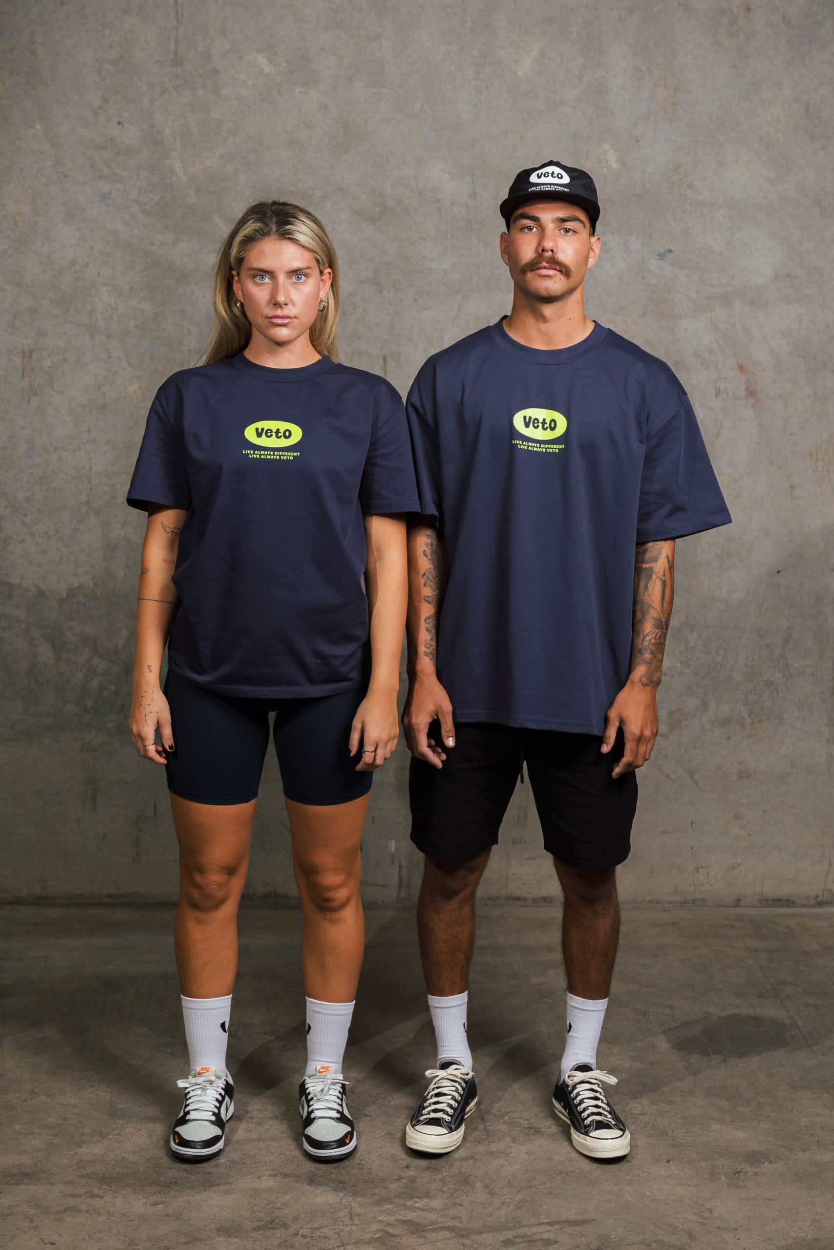 ALWAYS DIFFERENT TEE - MIDNIGHT NAVY