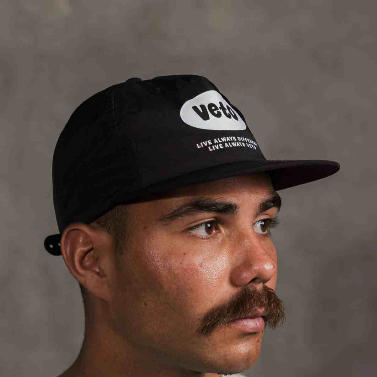 ALWAYS DIFFERENT SURF CAP - BLACK