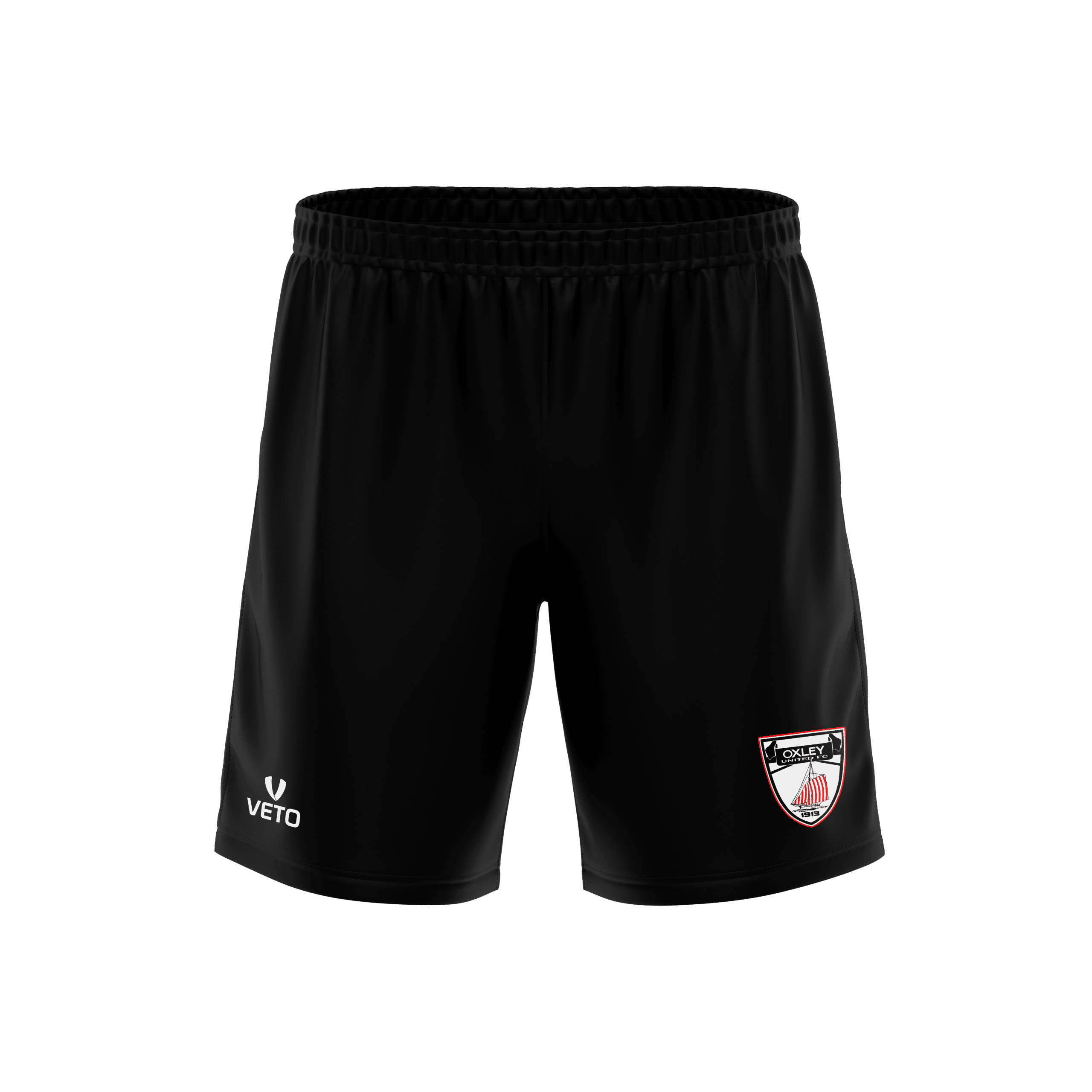 Oxley United Black Challenger Shorts (Playing Shorts)