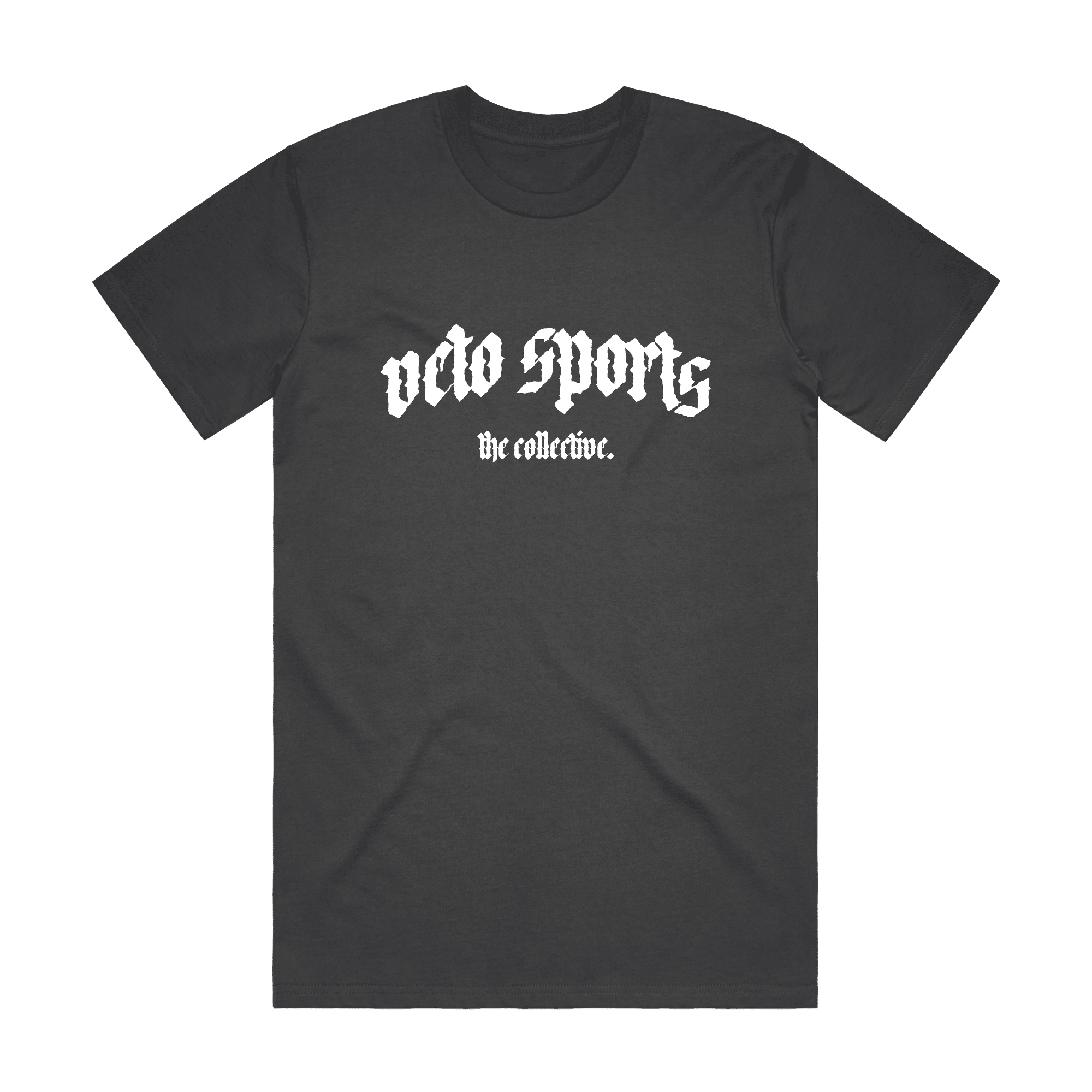 THRASHER TEE - THE COLLECTIVE - COAL