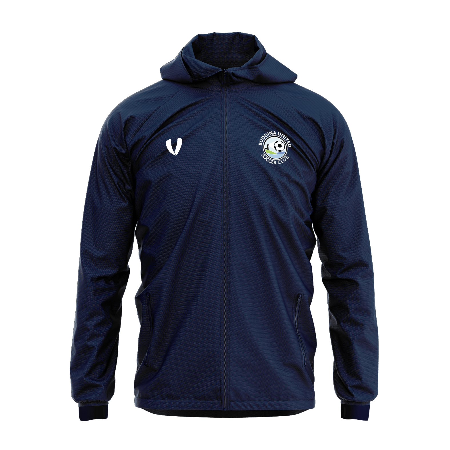 Buddina United SC - Tech Spray Jacket - Navy