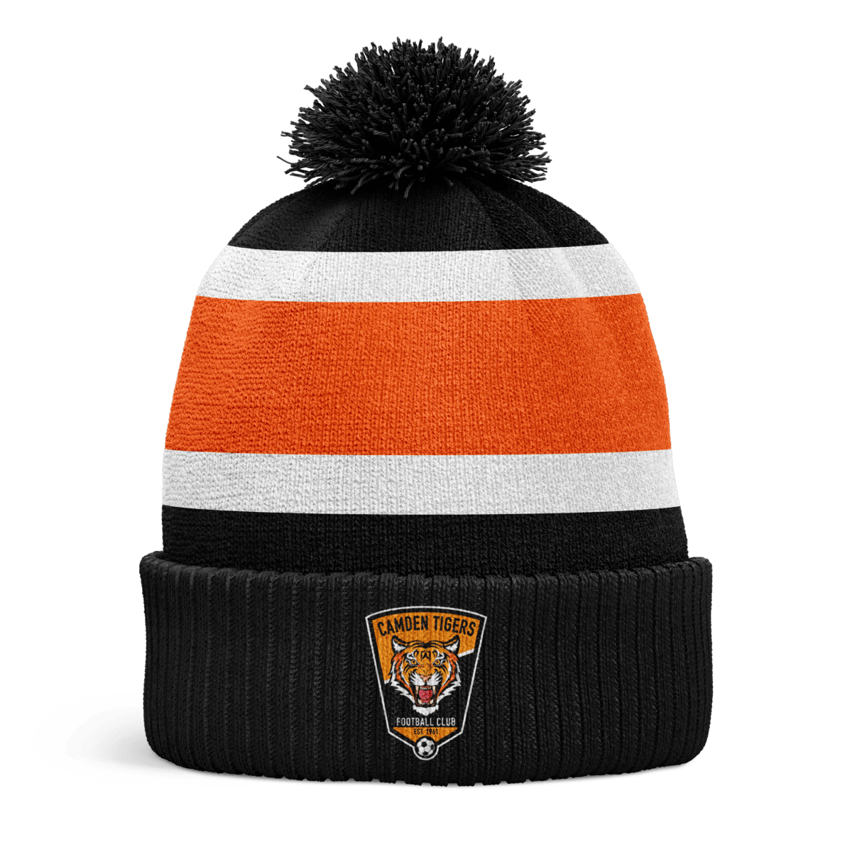 CUSTOM POM POM BEANIE - FRONT