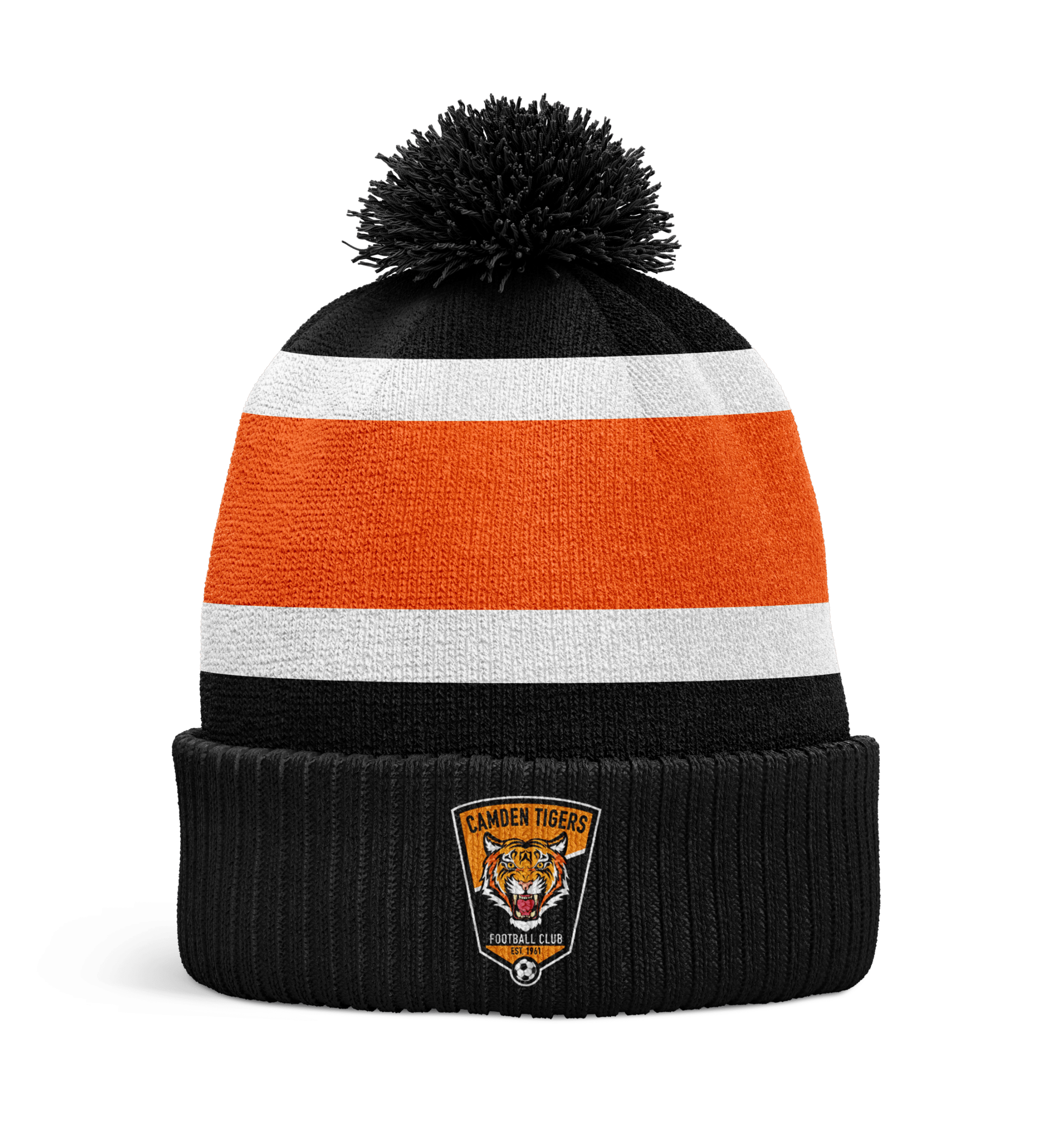 CUSTOM POM POM BEANIE - FRONT