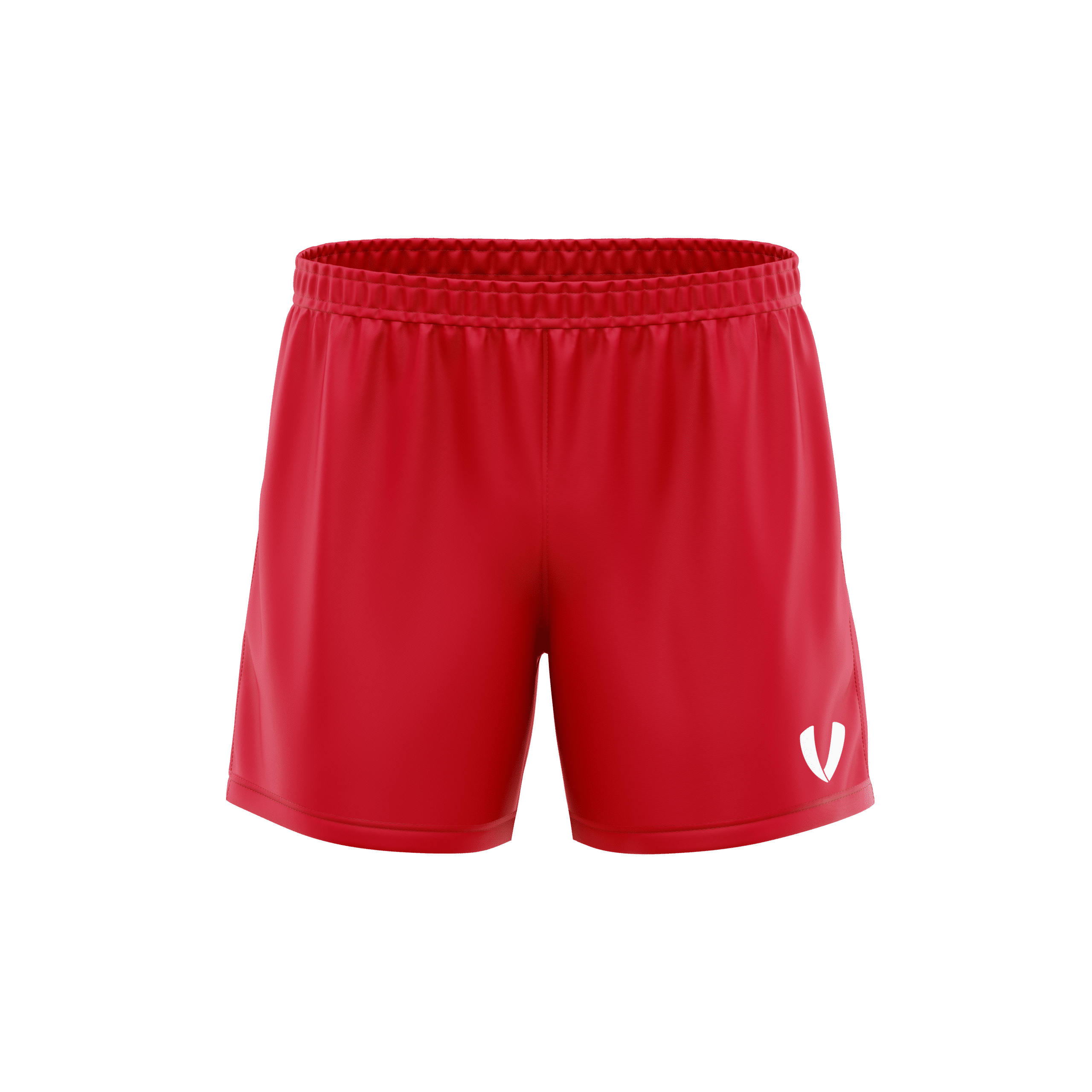 Delta Shorts - Red [Female Cut]