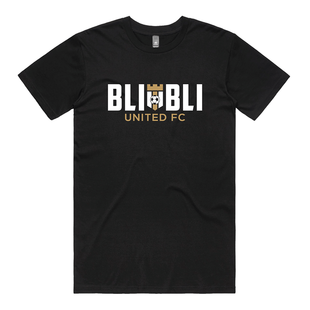Bli Bli United FC - Supporter Tee - Black