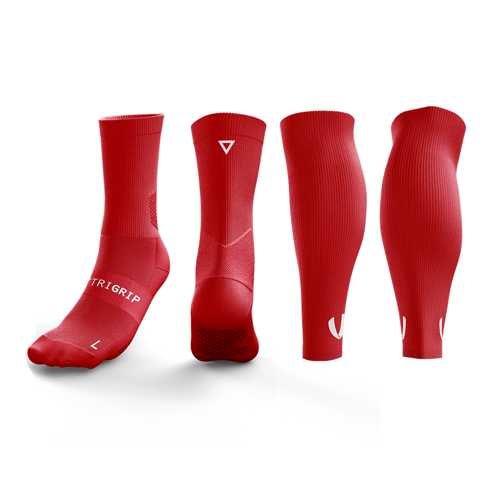 CLUB TRIGRIP & SLEEVE BUNDLE - RED