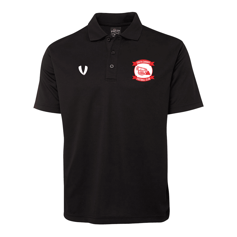 South Cardiff Club Polo - Black