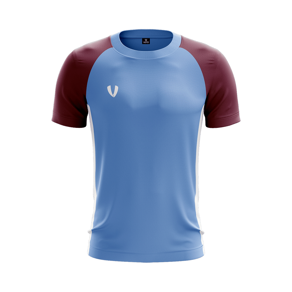 EVO Jersey - Sky / Maroon