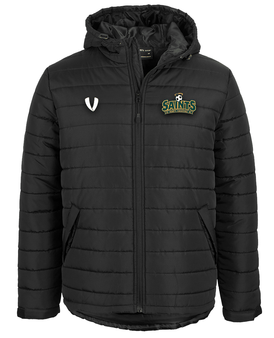 St Mary's Eaglevale SC - Puffer Jacket - Black