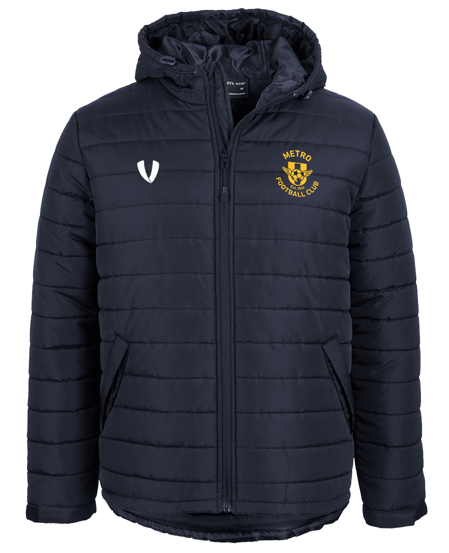 Metro FC - Club Puffer Jacket - Navy