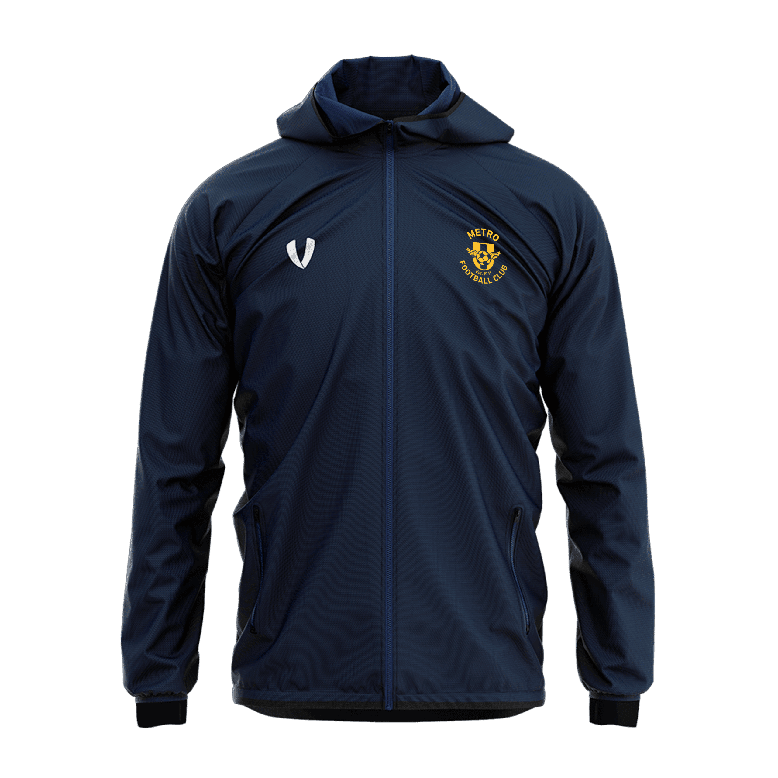 Metro FC - Tech Spray Jacket - Navy