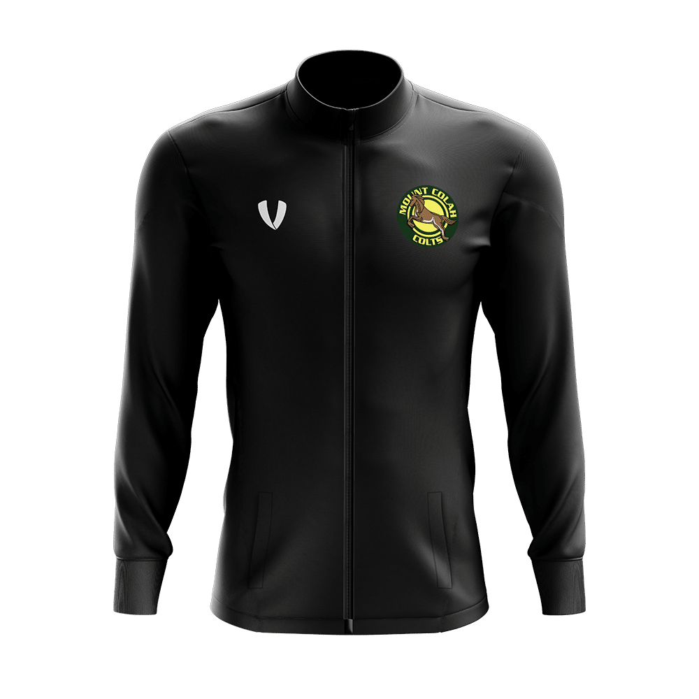 Mt Colah - Black Core Full Zip Track Top Front