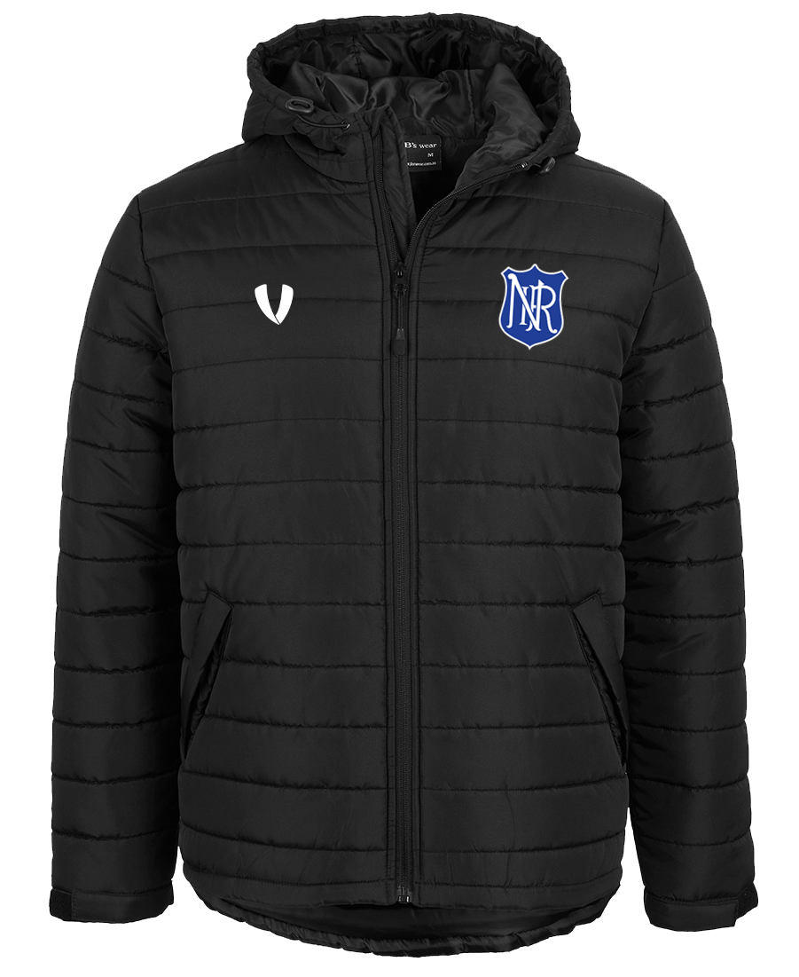 Northern Inland Rangers FC - Puffer Jacket - Black