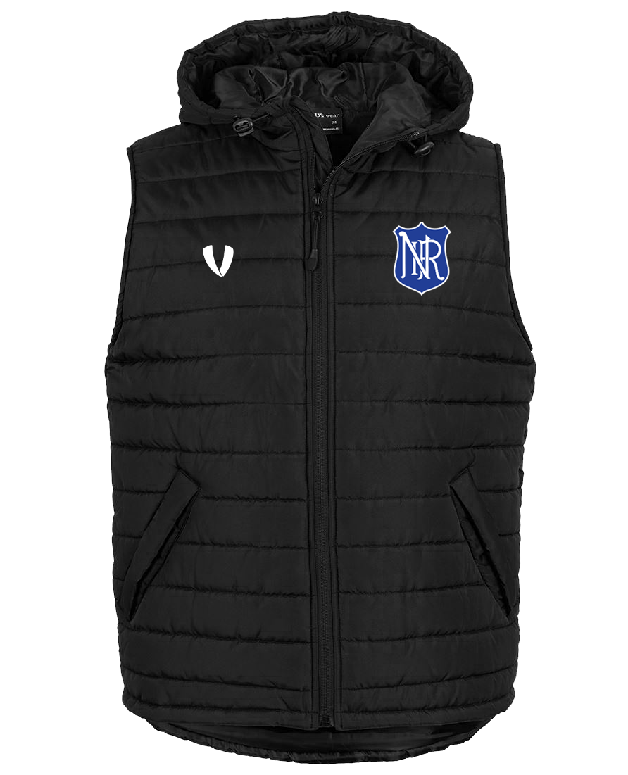 Northern Inland Rangers FC - Puffer Vest - Black
